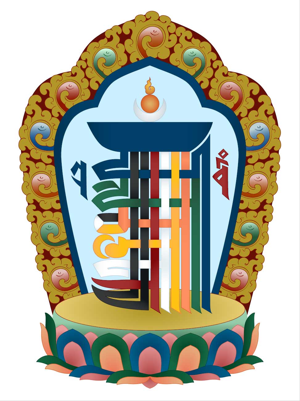 Kalachacra Symbol - Thumbnal